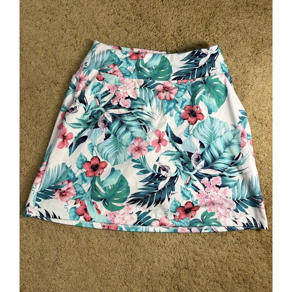 Tommy Bahama Golf & Tennis Skort Womens XS Tropical Floral